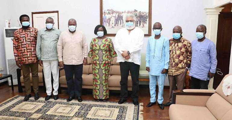 Rawlings Congratulates Prof Naana Opoku Agyemang