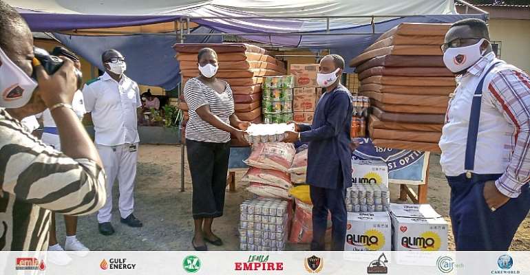 Legon Cities Board Chair Donates To Three Institutions In Accra