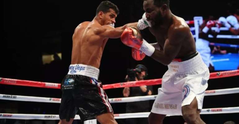 Ghana's Rafael Mensah Misses Out On World Title Glory To Machado
