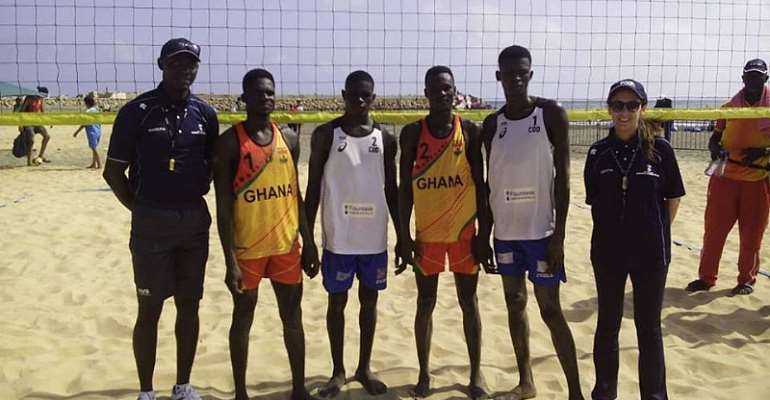 Male Beach Volleyball Team Qualifies For 2018 Youth Olympic Games In Argentina