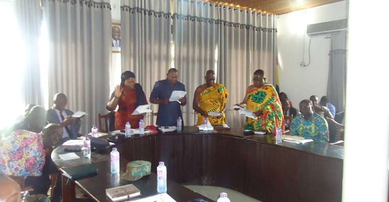 Bono Regional Coordinating Council Inaugurated In Sunyani
