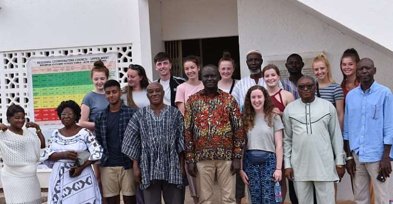 Regional Minister Pledges Support, Security For 10 UK Volunteers In Upper West