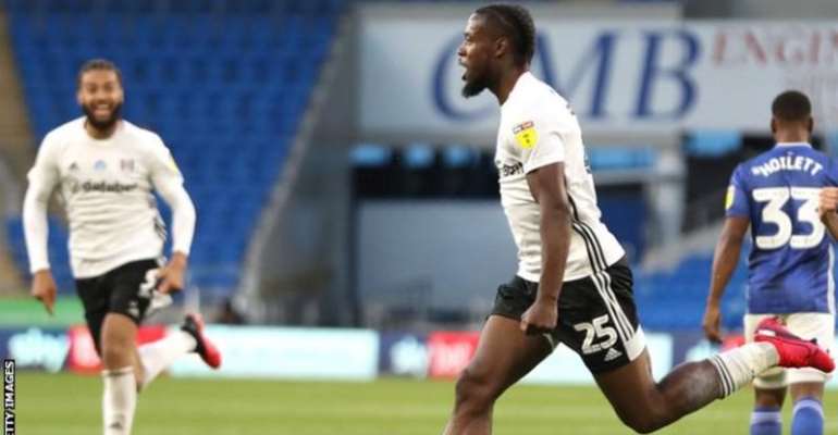 Josh Onomah's fourth goal of the season gave Fulham the lead at Cardiff City Stadium