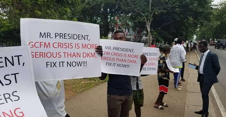 Dr. Nduom's Gold Coast Customers Storm Parliament