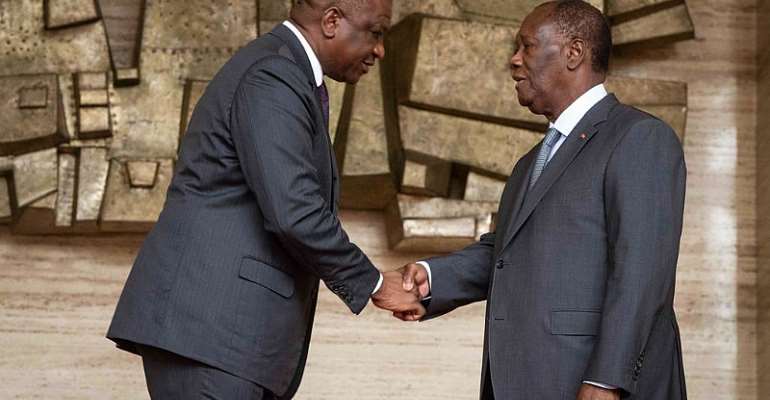 © AFP - Ivorian presidency handout