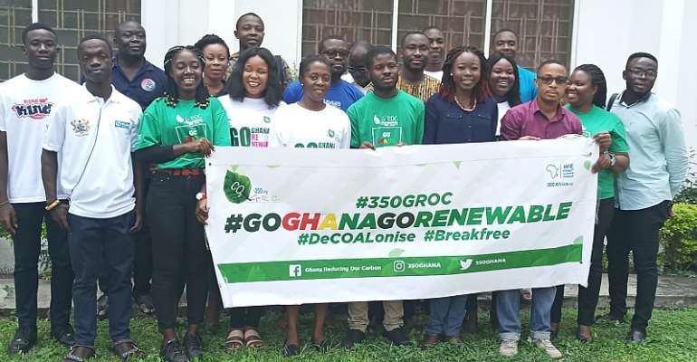 Renewable Energy: 350 Ghana Urges Gov't To Meet 10% Target By 2030