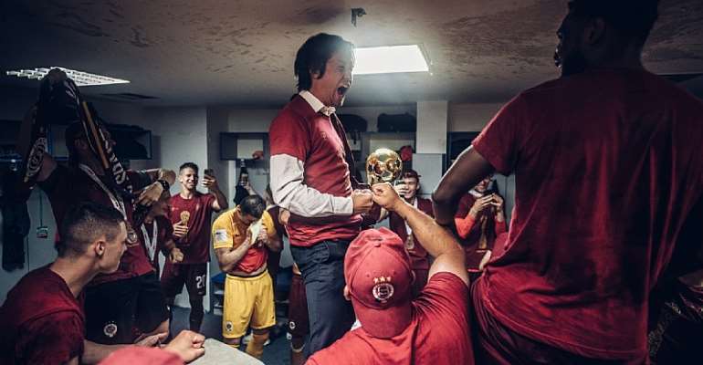 Benjamin Tetteh Celebrates Cup Triumph With Sparta Prague In Czech