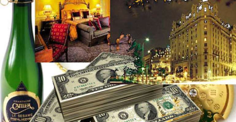 Kufuor, ministers’ blow cash in USA?