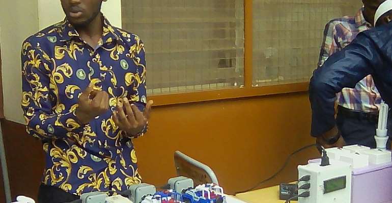 Electrical & Electronic students of Sunyani Technical University exhibit prowess