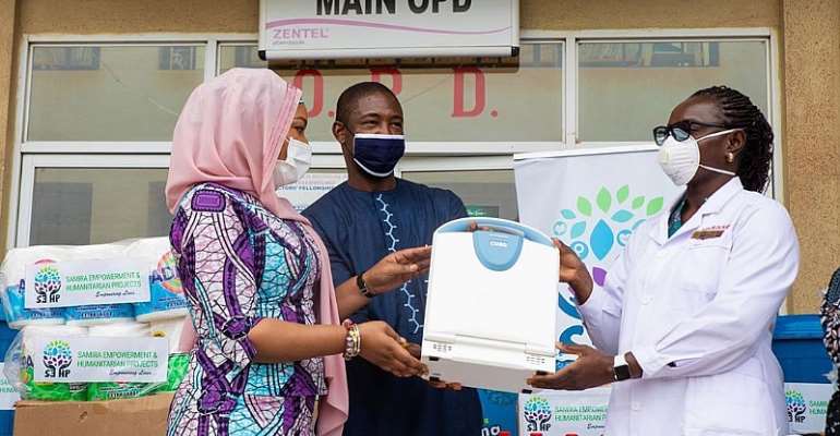 Bawumia's Wife Donates To LEKMA Hospital