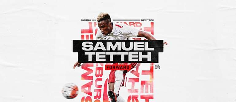 Striker Samuel Tetteh Completes Loan Move To MLS Side New York Red Bulls