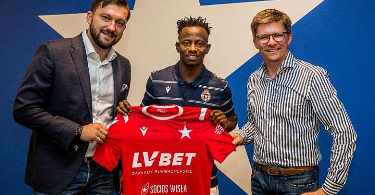 OFFICIAL: Yaw Yeboah Seals Transfer To Wisla Krakow On A 3-Year Deal