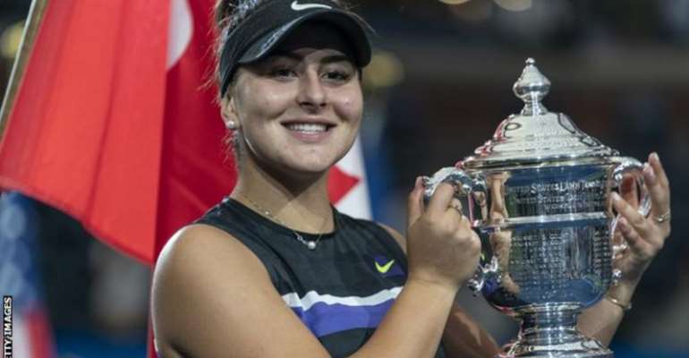 Bianca Andreescu won the US Open on her first appearance in the main draw