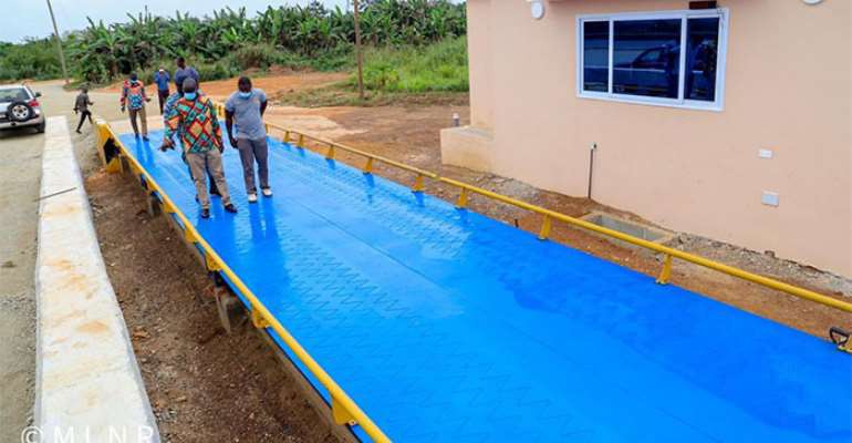 W/R: Gov’t Constructs Weigh Bridge For Bauxite, Manganese At Apemanim