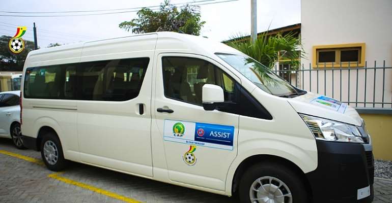 GFA Secures Grassroots Coaching Mini Van Through UEFA Assist Program
