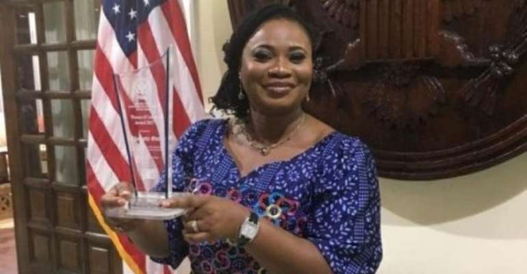 Charlotte Osei's speech after receiving US award Full text