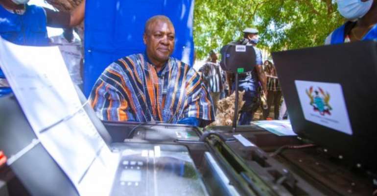 I Will Build A Just Ghana For All To Benefit Equally — Mahama