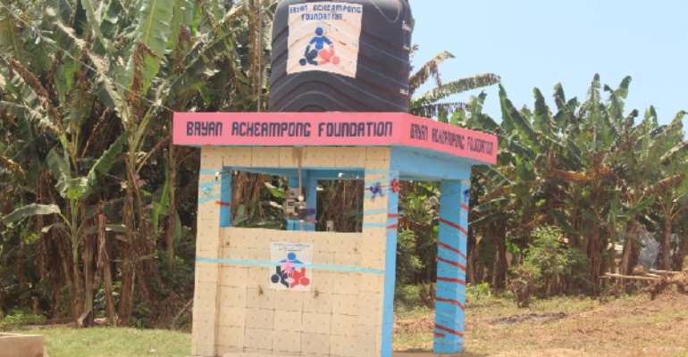 Kwahu East: Bryan Acheampong Foundation Undertakes Borehole Projects