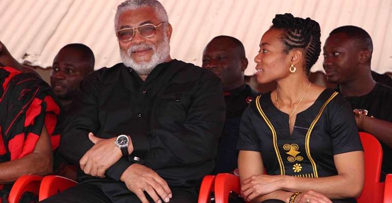 A quick note to Hon. Zanetor Agyemang-Rawlings - To demand that her father be buried at the Asomdwee Park