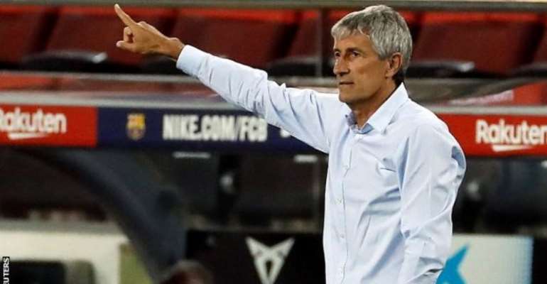 Barca Coach Setien Not Worried Napoli Game Could Be His Last