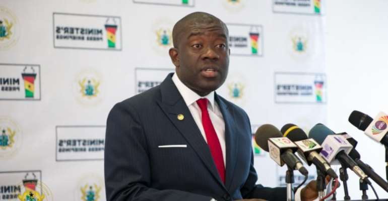 Information Minister Kojo Oppong Nkrumah