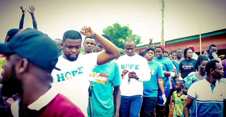 HOPE Campaign Goes To Bompieso With Cleanup Exercise