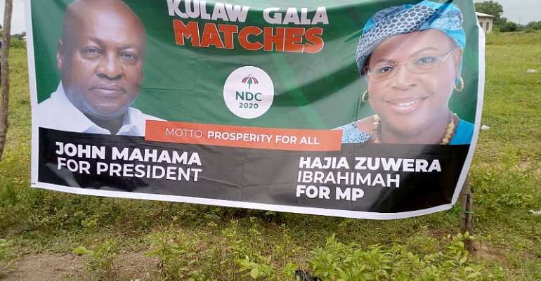 Salaga South NDC Parliamentary Candidate Organizes Kulaw Gala Match
