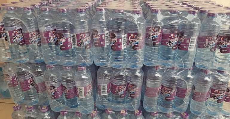 Special Ice Company Ltd Donate Bottled Water To Black Satellites