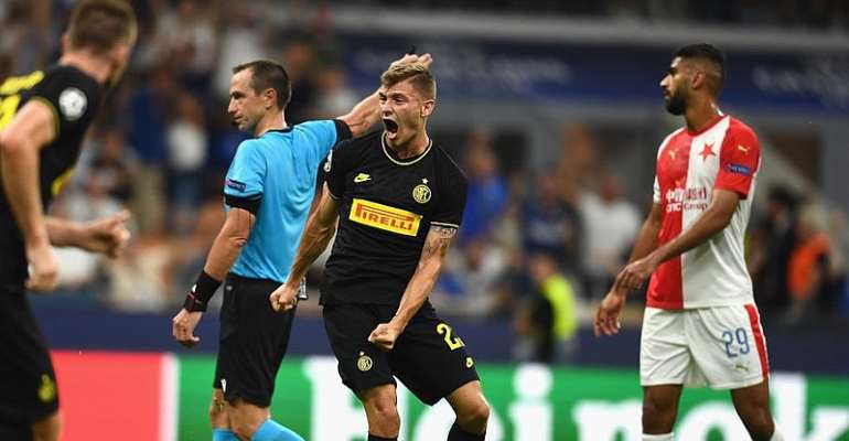 UCL: Barella Rescues Inter With Stoppage-Time Equaliser