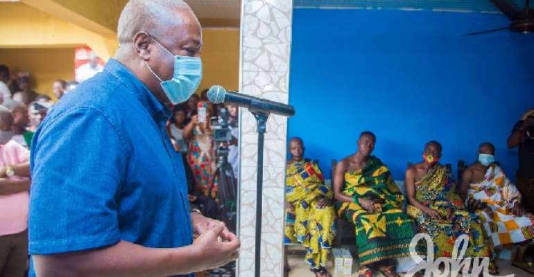 I’ll Upgrade Amantin Health Centre To A Polyclinic – Mahama Promises