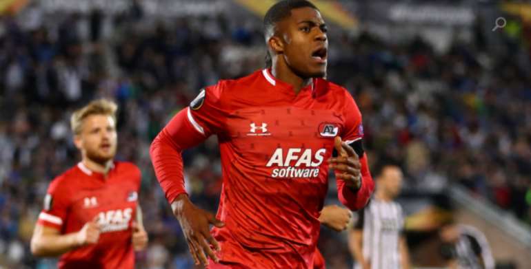 AZ Alkmaar Forward Myron Boadu Ditch Ghana For Holland