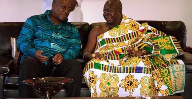 Julius Debrah’s statement was to clarify matters not undermine Otumfuo – Mahama