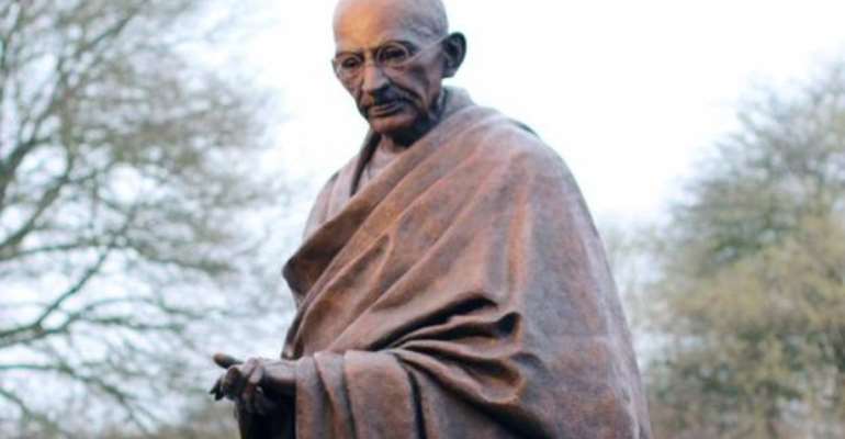 Humans Love Violence: Gandhi and the World Economic Forum