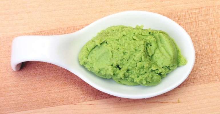 The woman was diagnosed with broken heart syndrome after mistaking wasabi for avocado dip.