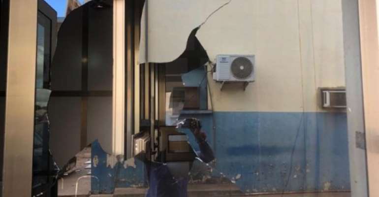 Youth destroy Police, NEDCo property in Tamale