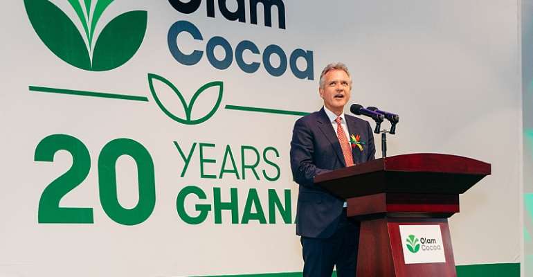 Mr. Gerard Manley, Addressing The Audience