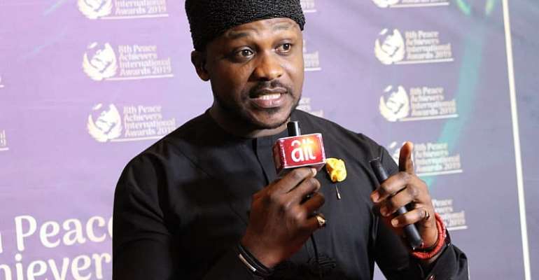 Nollywood Actor Chuks Chyke Joins World Renowned Peace Ambassadors AtThe 2019 Peace Achievers International Awards