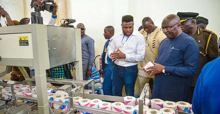 Bawumia Directs All Institutions To Purchase Toilet Roll From Locals