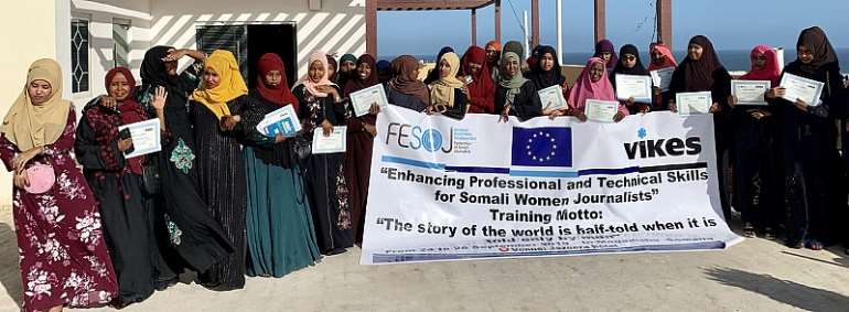 EU Supports Workshop For Somali Women Journalists In Mogadishu