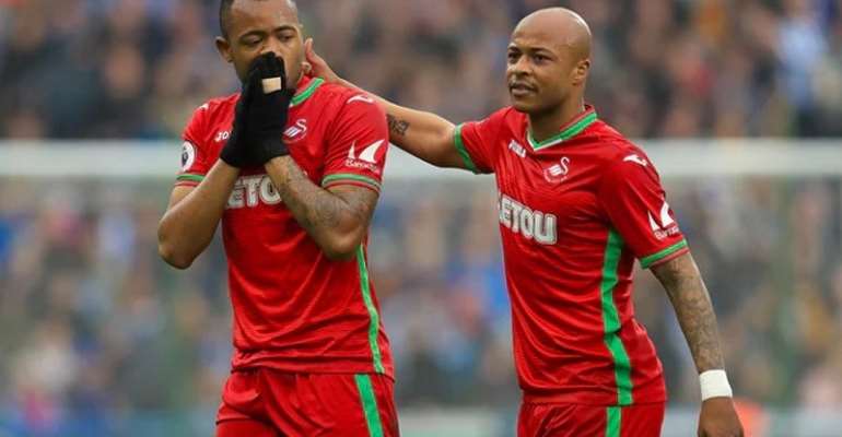 Andre Ayew Relishing Premier League Clash With Jordan Ayew