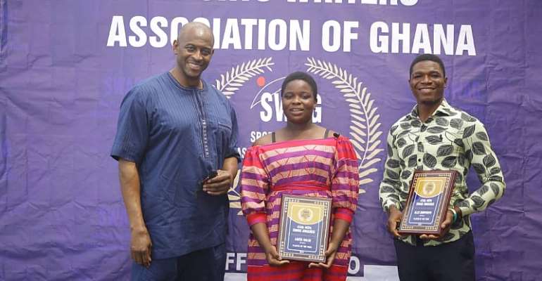 45th MTN SWAG Awards: 17-Year-Old Anita Halm And Alex Dorpenyo Crowned Best Ghana Rugby Players