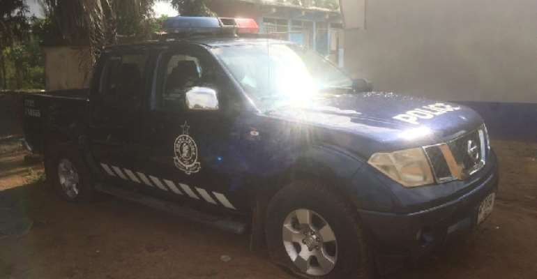 V/R: Two Police Vehicles, One AK-47 Retrieved From Secessionists