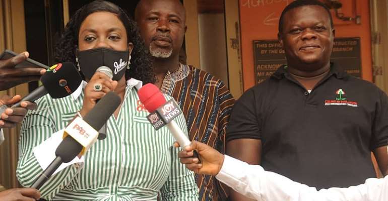Obuobia 'Begs' Tina Mensah For A Debate In Weija-Gbawe