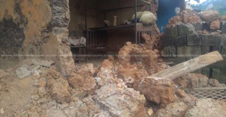 Dzorwulu: Building Collapse Kill Two, Six Others Injured