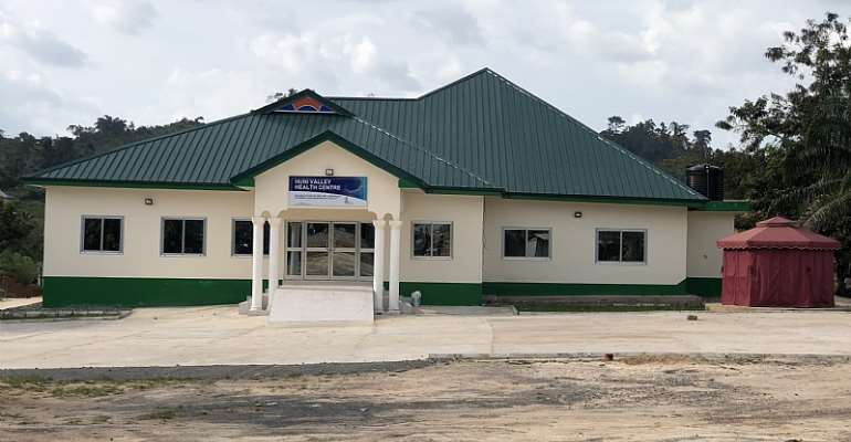 Huni-Valley Clinic, built by Gold Fields Damang MIne