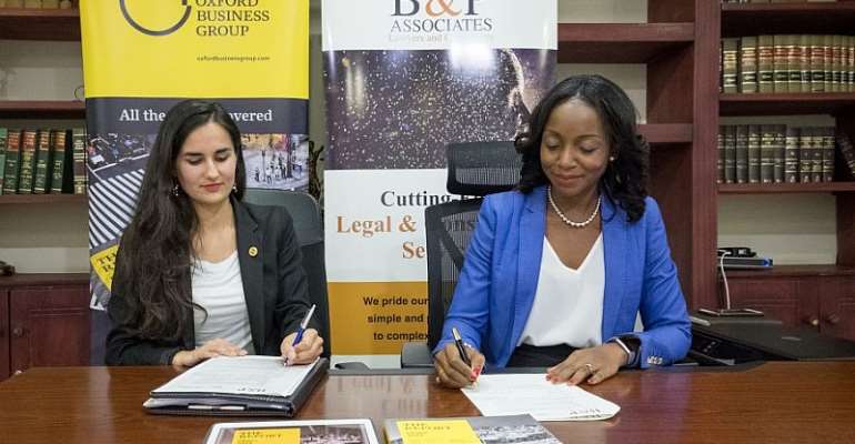 Emilie Bertincourt, country director for Oxford Business Group in Ghana