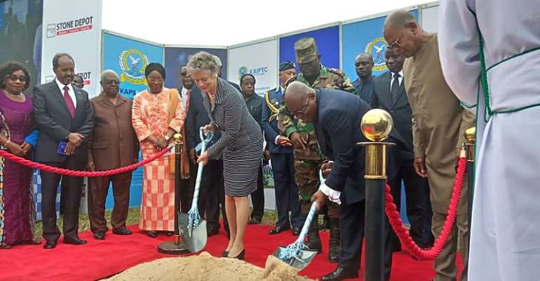 Kofi Annan Statue Commenced