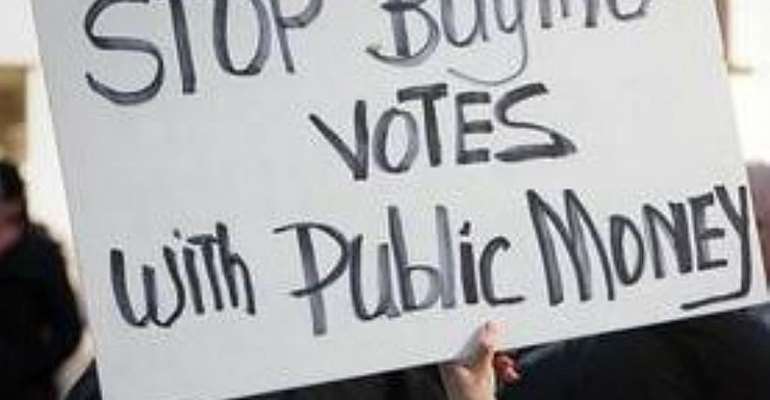 Let's Deal With Vote Buying In Our Elections