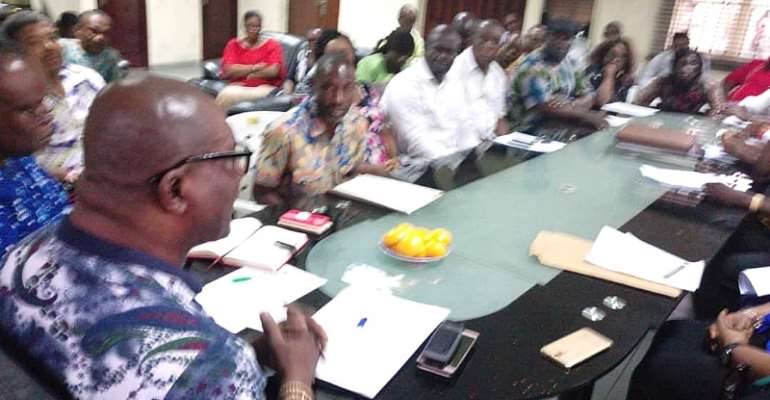 Bro Felix Obuah Charges RIWAMA Workers To Show Commitment To Work