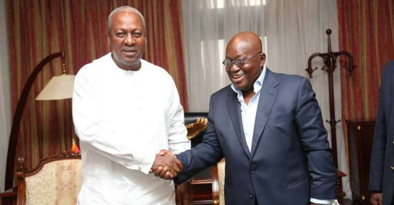 Akufo Addo pot calling John Mahama Kettle Black
